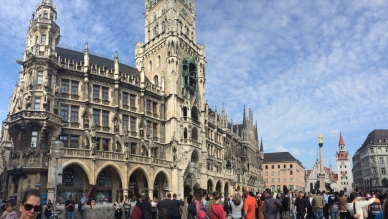 Neues Rathaus am Marienplatz